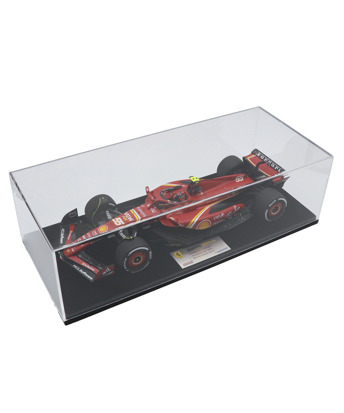 ルックスマート 1/18スケール フェラーリ SF-24 カルロス・サインツ 2024年 オーストラリアGP 優勝 /24f1m拡大画像