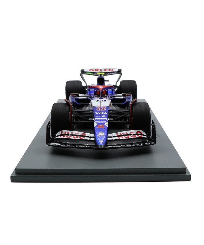 スパーク 1/18スケール VISA CASH APP RB F1 ホンダ VCARB 01 角田裕毅 2024年 サウジアラビアGP /24f1m拡大画像