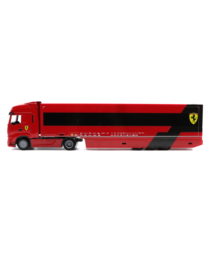 ブラゴ 1/43スケール スクーデリア フェラーリ IVECO S-WAY 570 トランスポーター / SF24 シャルル・ルクレール セット拡大画像