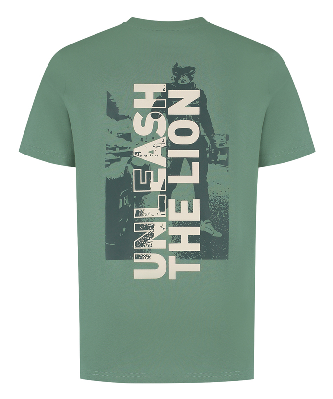 マックス・フェルスタッペン Unleash The Lion Tシャツ グリーン拡大画像