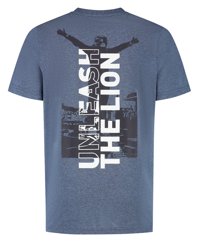 マックス・フェルスタッペン Unleash The Lion Tシャツ ブルー拡大画像