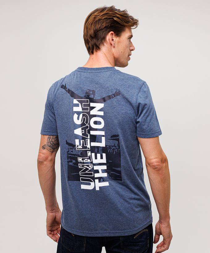 マックス・フェルスタッペン Unleash The Lion Tシャツ ブルー拡大画像