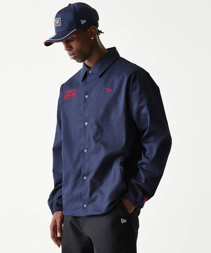 オラクル レッドブル レーシング NewEra オーバーサイズ コーチジャケット ネイビー /FN-W/ARB拡大画像