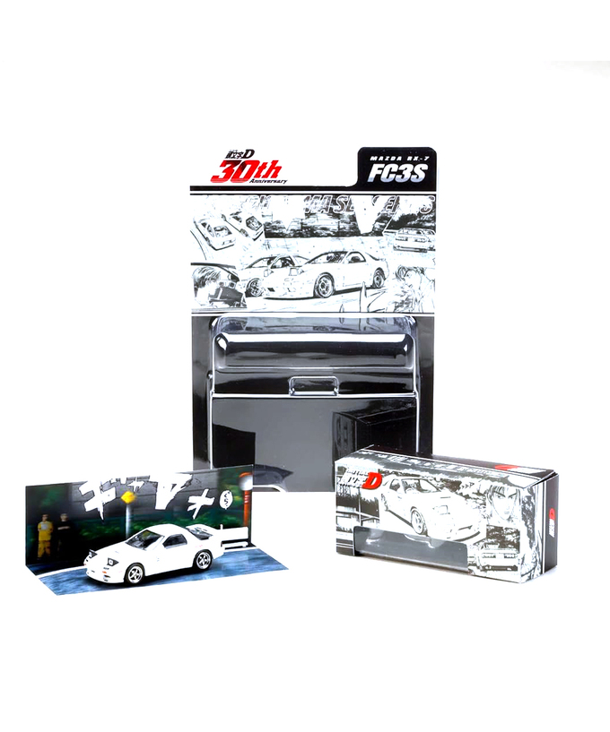 Hobby JAPAN 1/64スケール 頭文字D 30周年記念 マツダ RX-7 (FC3S) RedSuns/頭文字D 高橋 涼介 VS 藤原 拓海拡大画像