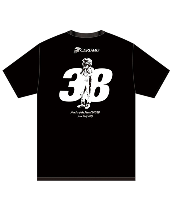 【11月上旬入荷予約受付中】石浦宏明 Last run at Team Cerumo 記念 Tシャツ拡大画像