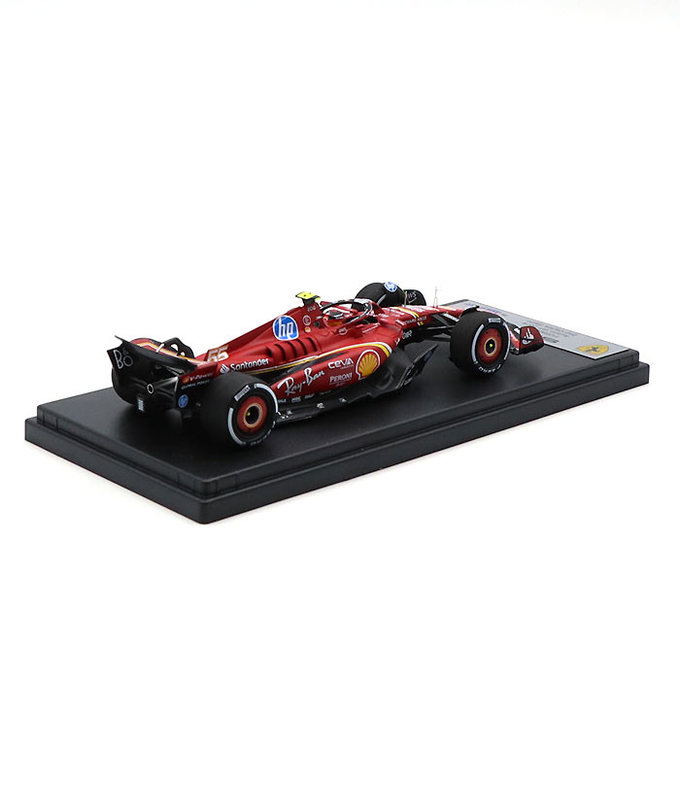 ルックスマート 1/43スケール フェラーリ SF24 カルロス・サインツ 2024年 オースティンGP 2位入賞 /24f1m拡大画像
