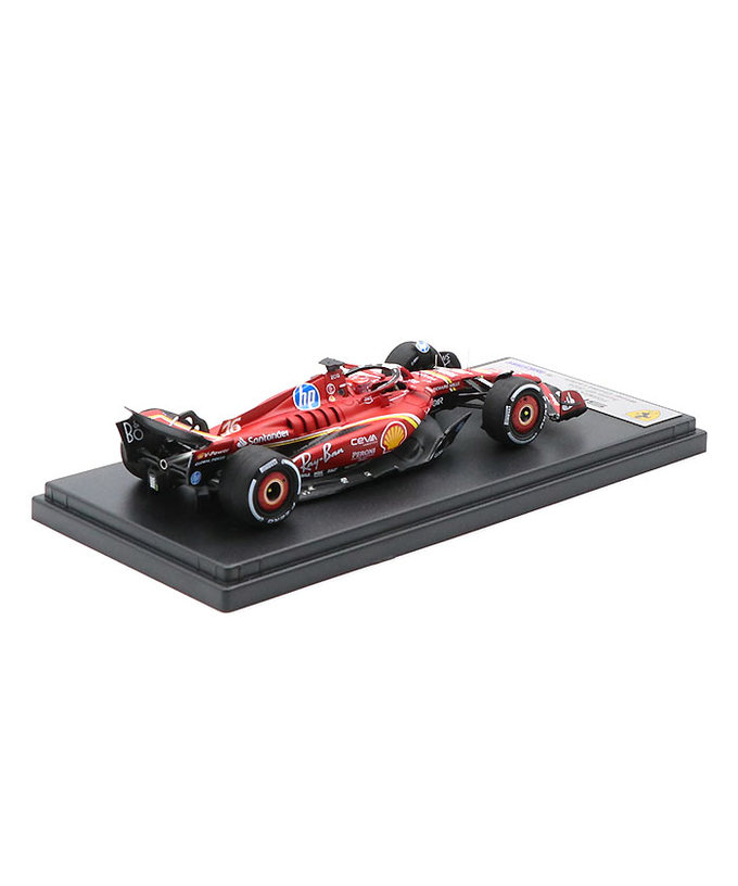 ルックスマート 1/43スケール フェラーリ SF24 シャルル・ルクレール 2024年 オースティンGP 優勝 /24f1m拡大画像