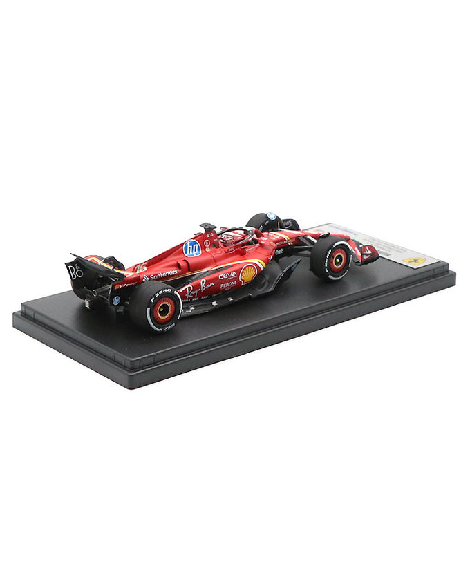 ルックスマート 1/43スケール フェラーリ SF24 シャルル・ルクレール 2024年 アブダビGP 3位入賞 /24f1m拡大画像
