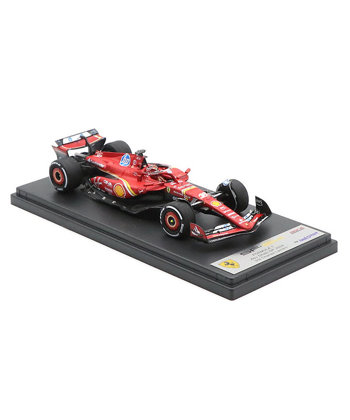 ルックスマート 1/43スケール フェラーリ SF24 シャルル・ルクレール 2024年 アブダビGP 3位入賞 /24f1m拡大画像
