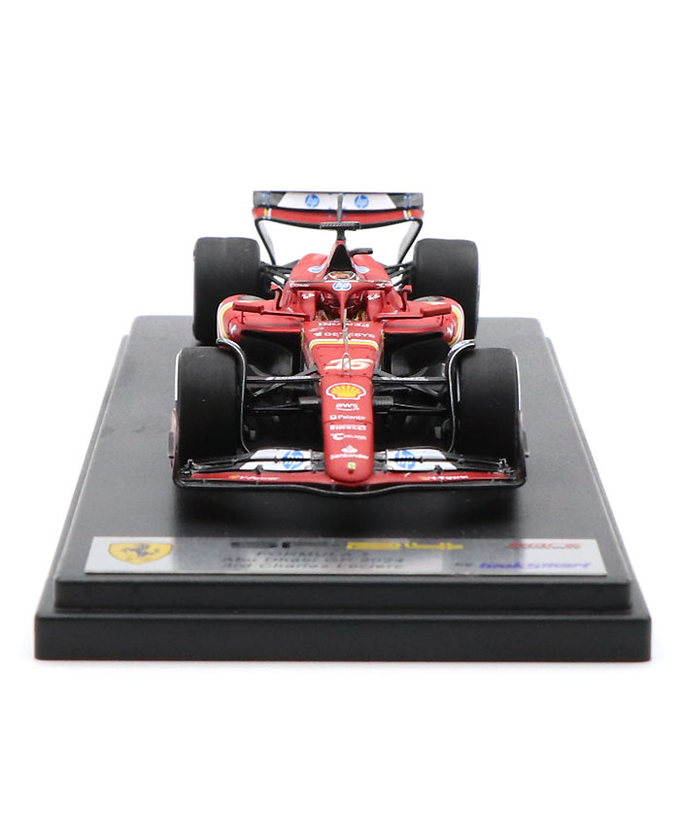 ルックスマート 1/43スケール フェラーリ SF24 シャルル・ルクレール 2024年 アブダビGP 3位入賞 /24f1m拡大画像