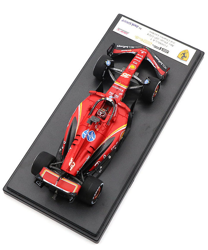 ルックスマート 1/43スケール フェラーリ SF24 シャルル・ルクレール 2024年 アブダビGP 3位入賞 /24f1m拡大画像