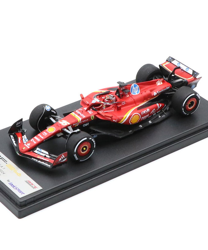 ルックスマート 1/43スケール フェラーリ SF24 シャルル・ルクレール 2024年 アブダビGP 3位入賞 /24f1m拡大画像
