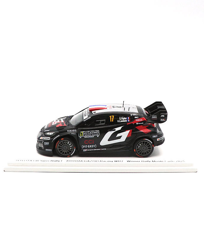 スパーク 1/43スケール トヨタ GR ヤリス ラリー1 ハイブリッド TOYOTA GAZOO Racing WRT 17号車 セバスチャン・オジエ / ヴァンサン・ロンデ 2025年 WRC モンテカルロ ラリー 優勝 /TGR_WRC拡大画像