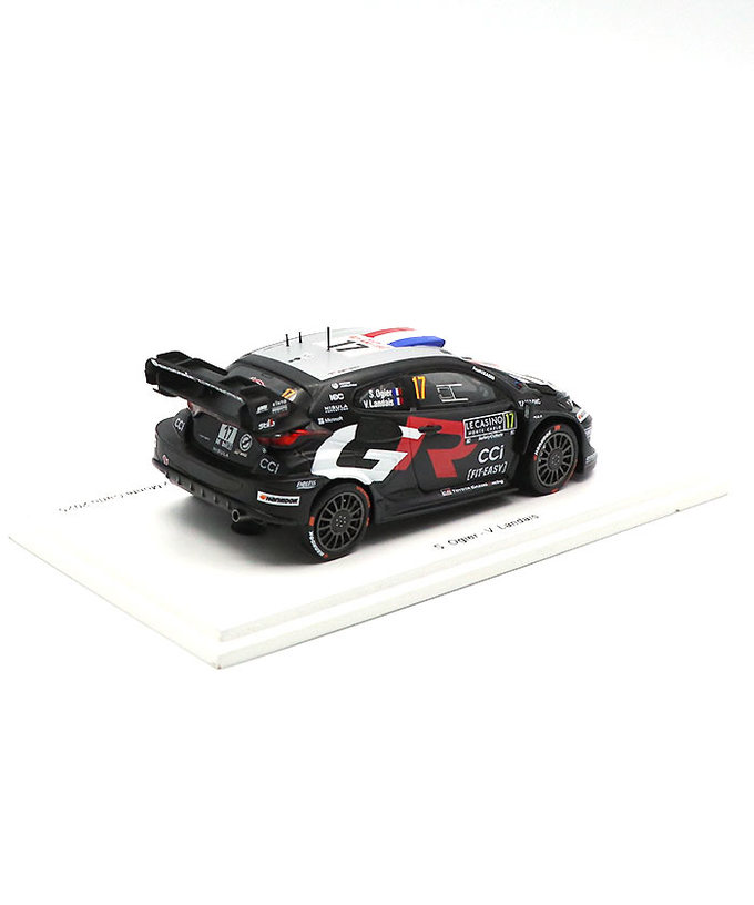 スパーク 1/43スケール トヨタ GR ヤリス ラリー1 ハイブリッド TOYOTA GAZOO Racing WRT 17号車 セバスチャン・オジエ / ヴァンサン・ロンデ 2025年 WRC モンテカルロ ラリー 優勝 /TGR_WRC拡大画像