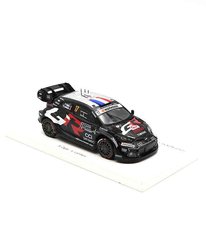 スパーク 1/43スケール トヨタ GR ヤリス ラリー1 ハイブリッド TOYOTA GAZOO Racing WRT 17号車 セバスチャン・オジエ / ヴァンサン・ロンデ 2025年 WRC モンテカルロ ラリー 優勝 /TGR_WRC拡大画像