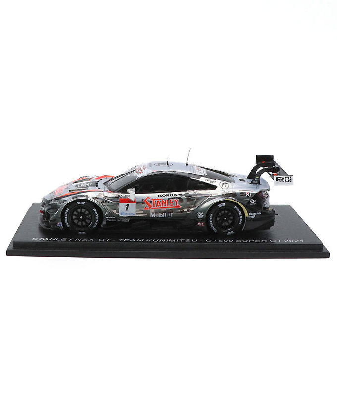スパーク 1/43スケール STANLEY NSX-GT TEAM KUNIMITSU No.1 山本尚貴 / 牧野任祐 GT500 スーパーGT 2021年拡大画像