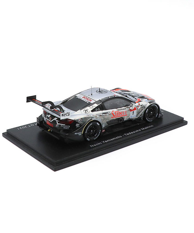 スパーク 1/43スケール STANLEY NSX-GT TEAM KUNIMITSU No.1 山本尚貴 / 牧野任祐 GT500 スーパーGT 2021年拡大画像
