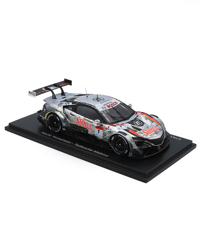 スパーク 1/43スケール STANLEY NSX-GT TEAM KUNIMITSU No.1 山本尚貴 / 牧野任祐 GT500 スーパーGT 2021年拡大画像