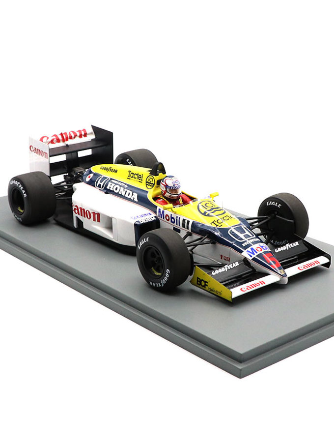 スパーク 1/18スケール ウィリアムズ ホンダ FW11 ナイジェル・マンセル 1986年 イギリスGP 優勝拡大画像
