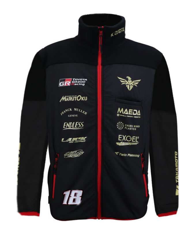 勝田貴元 TK フリース ジャケット 2025 /TGR_WRC拡大画像
