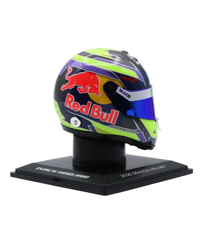 シューベルト 1/4スケール アイザック・ハジャー 2025年 VISA CASH APP RB F1 チーム ヘルメット 拡大画像