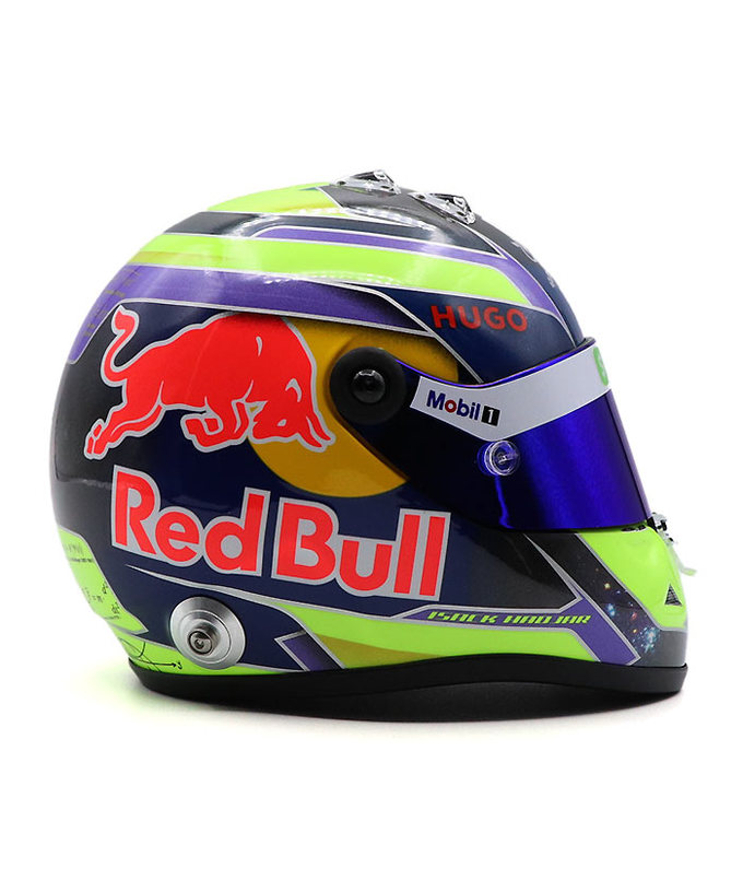 シューベルト 1/2スケール アイザック・ハジャー 2025年 VISA CASH APP RB F1 チーム ヘルメット 拡大画像