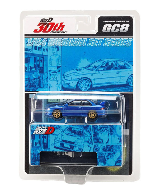 Hobby JAPAN 1/64スケール 頭文字D 30周年記念 スバル インプレッサ拡大画像