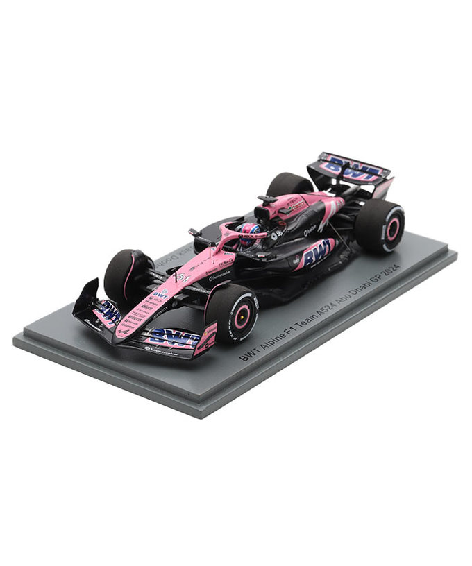 スパーク 1/43スケール BWT アルピーヌ F1 チーム A524 ジャック・ドゥーハン 2024年 アブダビGP 拡大画像