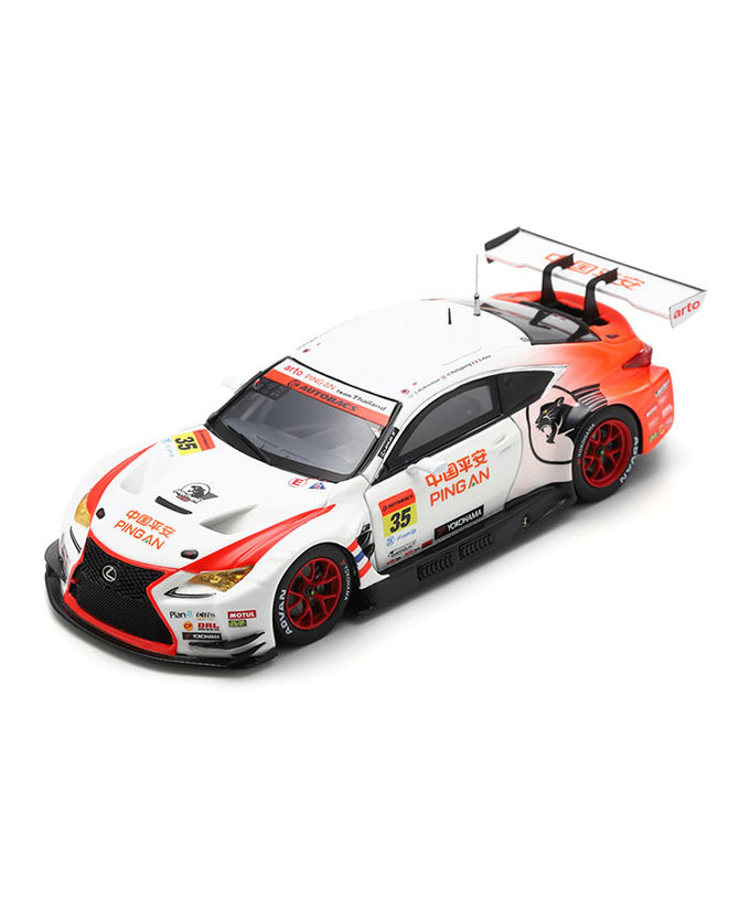スパーク 1/43スケール arto RC F GT3 No.35 arto team Thailand ショーン・ウォーキンショー / ジュリアーノ・アレジ GT300 スーパーGT 2021年拡大画像