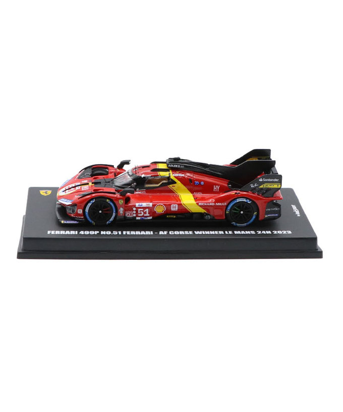 ルックスマート 1/64スケール フェラーリ 499P No.51 Ferrari AF Corse 2023年 ルマン24時間レース 優勝 /spk拡大画像