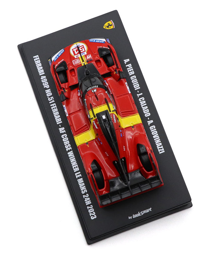 ルックスマート 1/64スケール フェラーリ 499P No.51 Ferrari AF Corse 2023年 ルマン24時間レース 優勝 /spk拡大画像