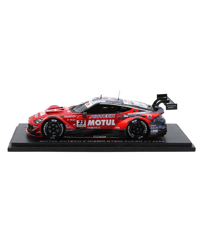 スパーク 1/43スケール MOTUL AUTECH Z NISMO No.23 千代勝正 / 高星明誠 GT500 スーパーGT 2025年 拡大画像