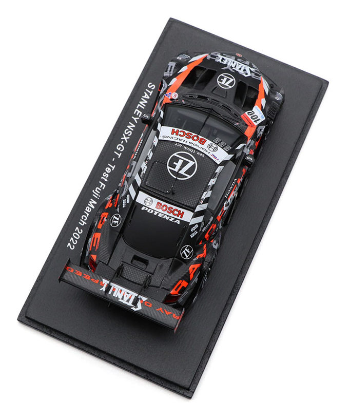 スパーク 1/43スケール STANLEY NSX-GT No.100 Test Fuji March 2022年 拡大画像