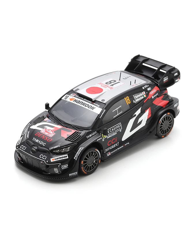 スパーク 1/43スケール トヨタ GR ヤリス ラリー1 ハイブリッド TOYOTA GAZOO Racing WRT 18号車 勝田貴元 / アーロン・ジョンストン 2025年 WRC モンテカルロ ラリー /TGR_WRC拡大画像