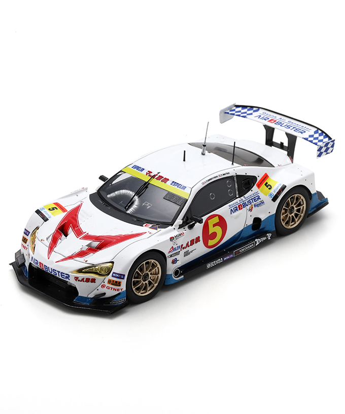 スパーク 1/43スケール マッハ車検 Air Buster MC86 No.5 冨林勇佑 / 松井孝允 GT300 スーパーGT 2024年拡大画像