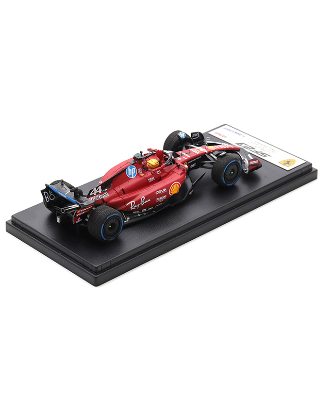 ルックスマート 1/43スケール フェラーリ SF-23 ルイス・ハミルトン 2025年 フィオラノ テスト拡大画像