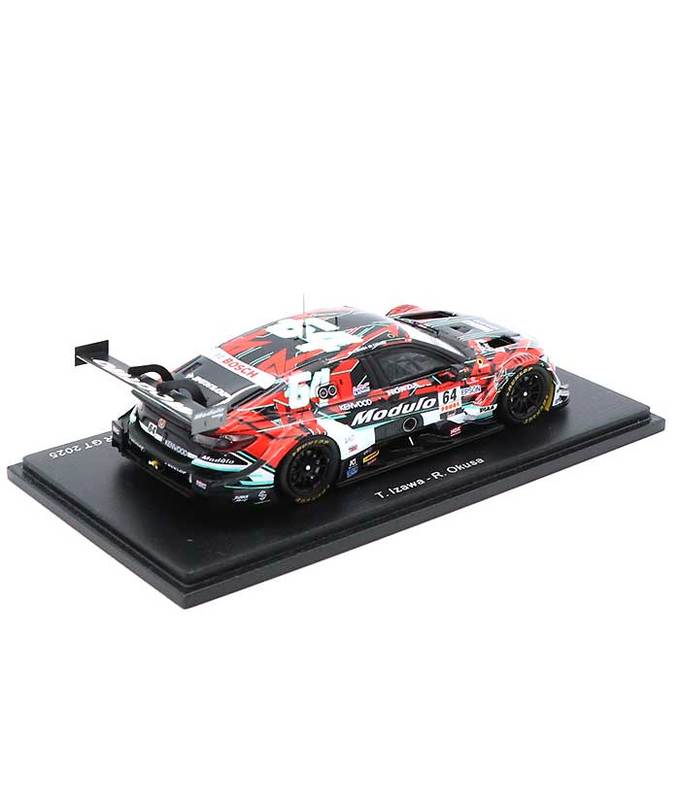 スパーク 1/43スケール Modulo CIVIC TYPE R-GT Modulo Nakajima Racing NO.64 伊沢拓也 / 大草りき スーパーGT 2025年 GT500拡大画像