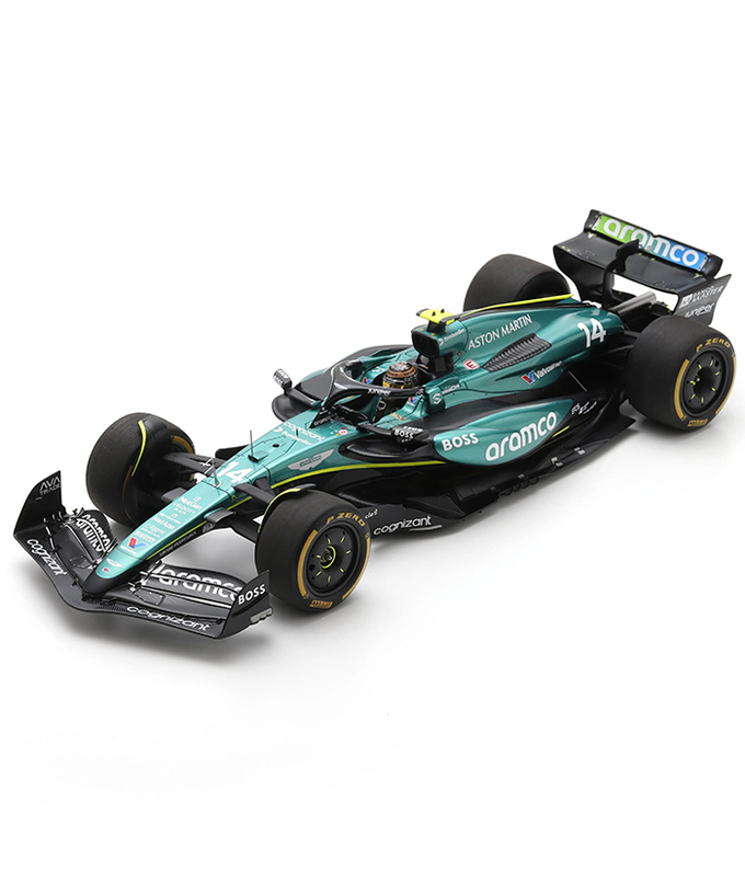 スパーク 1/18スケール アストンマーチン アラムコ F1 チーム AMR24 フェルナンド・アロンソ 2024年 メキシコGP/24f1m拡大画像