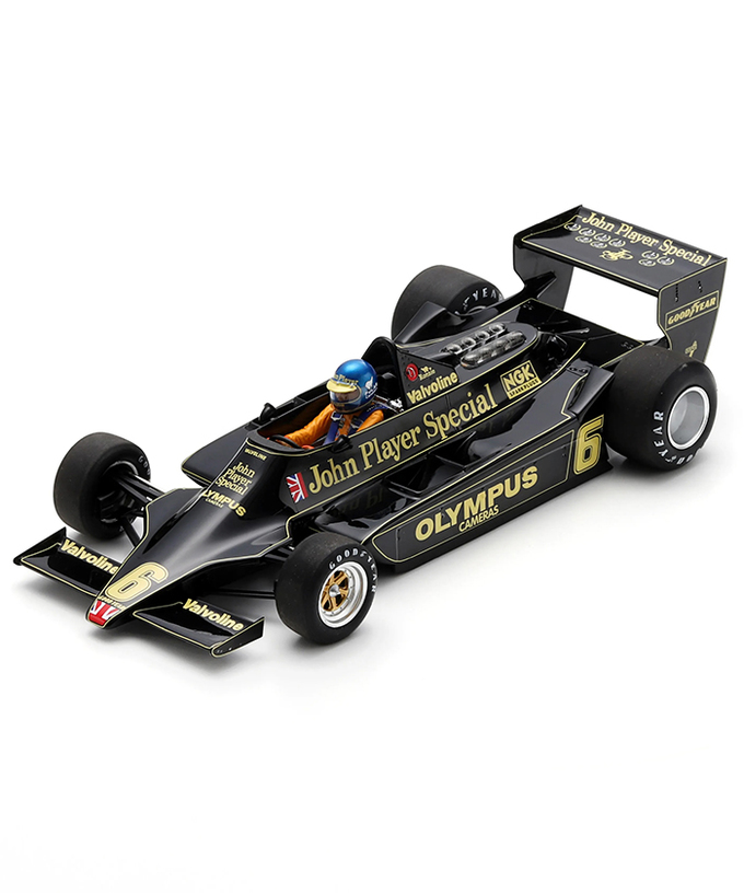 スパーク 1/18スケール ロータス 79 ロニー・ピーターソン 1978年 オーストリアGP 優勝 拡大画像