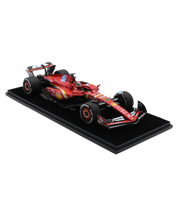 ルックスマート 1/18スケール フェラーリ SF-24 シャルル・ルクレール 2024年 モンツァGP 優勝 /24f1m拡大画像