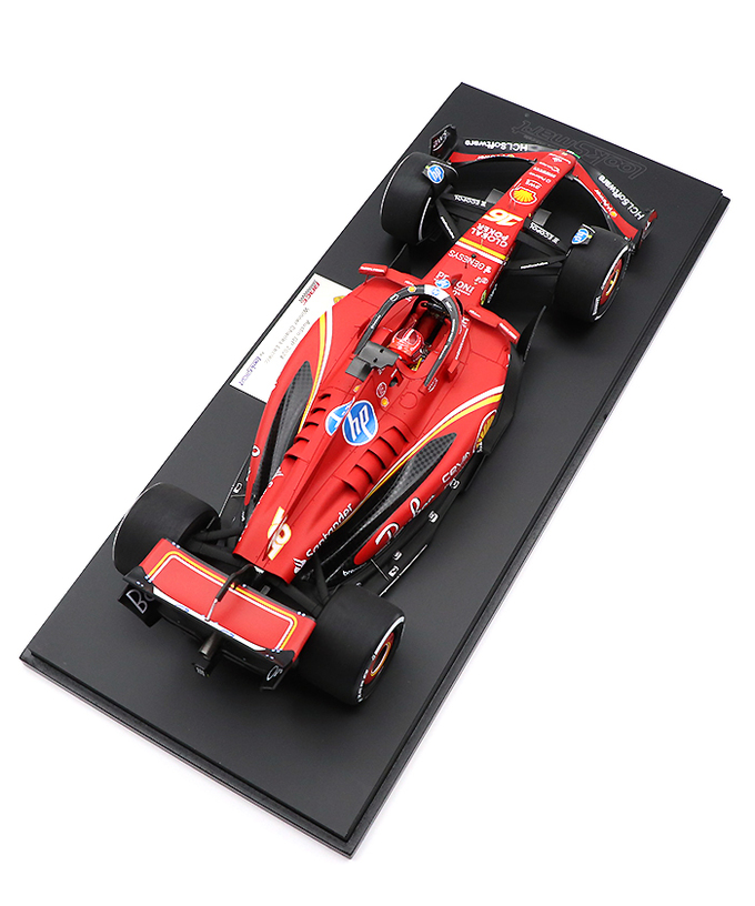 ルックスマート 1/18スケール フェラーリ SF-24 シャルル・ルクレール 2024年 アメリカ（オースティン）GP 優勝 /24f1m拡大画像