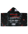 HRC Honda RACING x スーパーGT コラボ フード付き ビッグタオル STANLEY TEAM KUNIMITSU #100