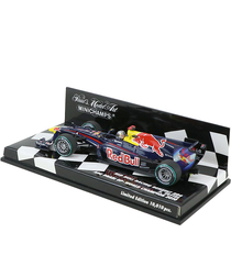 【海外並行品】ミニチャンプス 1/43スケール レッドブルレーシング ルノー RB6 セバスチャン・ベッテル アブダビGP ワールドチャンピオン 2010年/ARB