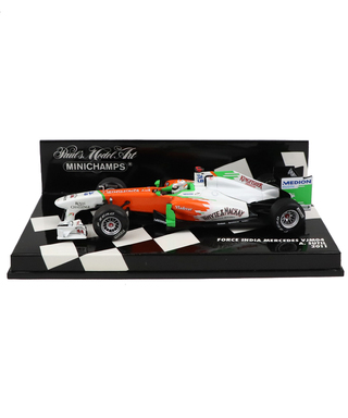 【海外並行品】ミニチャンプス 1/43スケール フォース インディア メルセデス VJM04 エイドリアン・スーティル 2011年