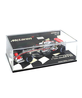 【海外並行品】ミニチャンプス 1/43スケール マクラーレン メルセデス MP4-21 ペドロ・デ・ラ・ロサ 2006年ハンガリーGP2位表彰台