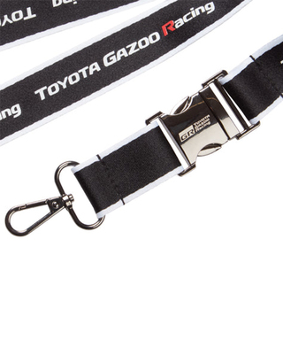 TOYOTA GAZOO Racing ライフスタイル ランヤード ブラック/TGR_LS