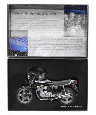 ミニチャンプス 1/12スケール ホンダ CB 900 F ボルドール 1978 ブラック