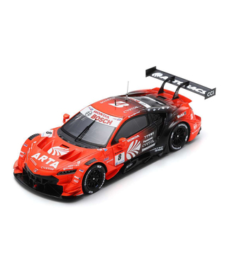 スパーク 1/43スケール ARTA NSX-GT NO.8 野尻智紀 / 福住仁嶺 GT500 スーパーGT 2022年