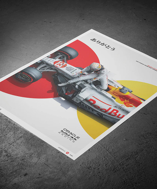 オラクル レッドブル レーシング 2021年 トルコGP ありがとう Honda Livery 記念 ポスター /ARB