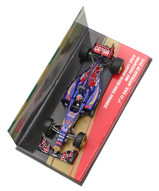 CKモデルカーズ 別注 ミニチャンプス 1/43スケール スクーデリア トロロッソ ルノー STR10 マックス・フェルスタッペン 2015 オーストラリアGP F1初レース